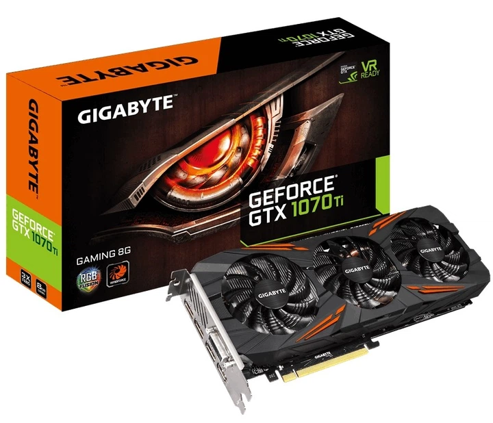 Видеокарта Gigabyte GeForce GTX 1070 Ti Gaming OC 8GB GDDR5 (GV-N107TGAMING OC-8GD) - изображение 3