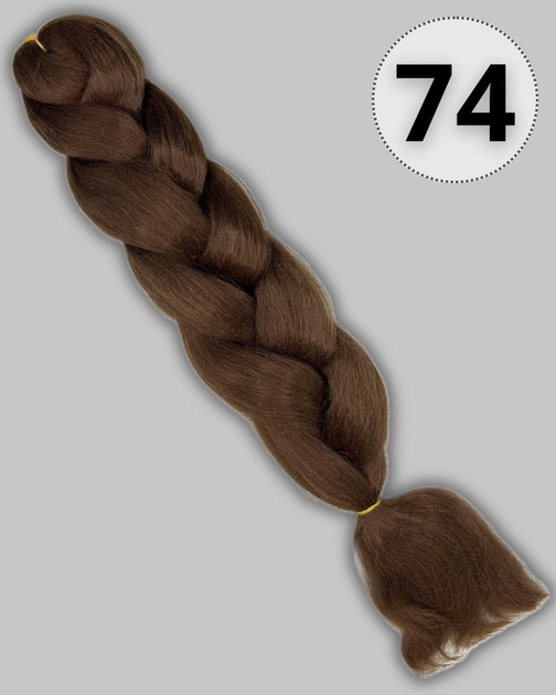 Канекалон Jumbo Braid колір натурального волосся (Арт. 74) - Фото 1 Канекалон Jumbo Braid колір натурального волосся (Арт. 74) - зображення 1