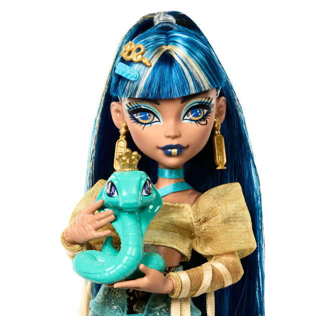 Lalka podstawowa Monster High Cleo de Nile (194735230426) - Zdjęcie 5 Lalka podstawowa Monster High Cleo de Nile (194735230426) - obraz 5
