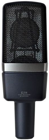 Mikrofon pojemnościowy wielkomembranowy AKG C214 (9002761021110) - obraz 5