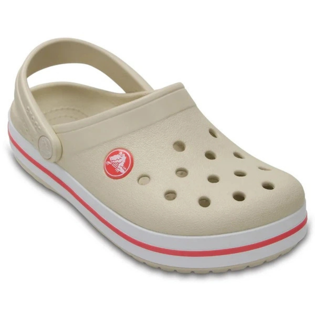 Детские сабо Crocs Crocband Kids Clog 30 р 18.4-19.1 см Бежевые 204537-C13 Stucco/Melone - Фото 2 Детские сабо Crocs Crocband Kids Clog 30 р 18.4-19.1 см Бежевые 204537-C13 Stucco/Melone - изображение 2