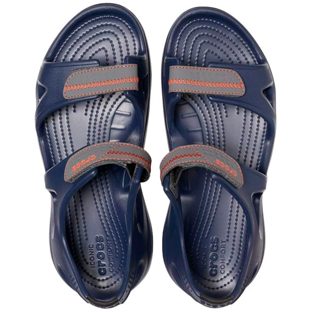 Сандалии Crocs Swiftwater River Sandal 42 р 27-27.5 см Темно-синие 203965-M9/W11 Navy - Фото 4 Сандалии Crocs Swiftwater River Sandal 42 р 27-27.5 см Темно-синие 203965-M9/W11 Navy - изображение 4