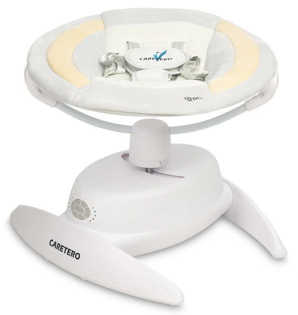 Leżaczek-bujaczek elektryczny 2w1 Caretero Opti Beige (5903076399601) - Zdjęcie 10 Leżaczek-bujaczek elektryczny 2w1 Caretero Opti Beige (5903076399601) - obraz 10