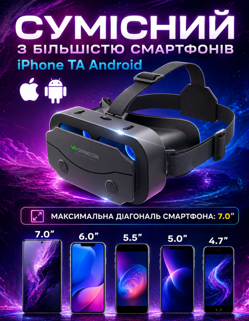 Очки виртуальной реальности 3D шлем виртуальной реальности черные - Фото 4 Очки виртуальной реальности 3D шлем виртуальной реальности черные - изображение 4