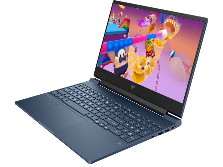 Ігровий ноутбук HP Victus 15-fb3041nn (C57DNEA), AMD Ryzen 5 240, 15.6", 24 ГБ DDR5, SSD 1 ТБ, NVIDIA GeForce RTX 5050 8 ГБ GDDR7, Free DOS, синій - изображение 3