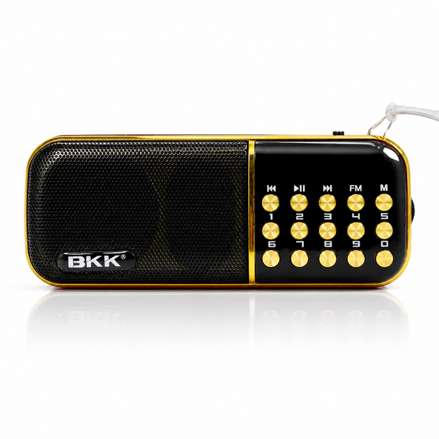 FM-радіоприймач колонка з цифровим тюнером BKK USB MP3 B851 - изображение 2