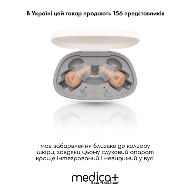 Слуховий апарат внутрішньовушний акумуляторний Medica+ Sound Control 16 - зображення 3