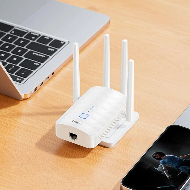 WIFI роутер усилитесь WI-FI сигнала HOCO HI35 WiFi4 |300Mbps| - изображение 8