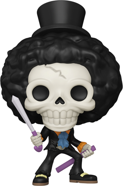 Ігрова фігурка Funko Pop! серії One Piece S1 - Брук (90644) - Фото 2 Ігрова фігурка Funko Pop! серії One Piece S1 - Брук (90644) - зображення 2