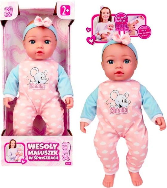 Lalka bobas Artyk Natalia funkcyjny 45 cm (187766) - Zdjęcie 3 Lalka bobas Artyk Natalia funkcyjny 45 cm (187766) - obraz 3