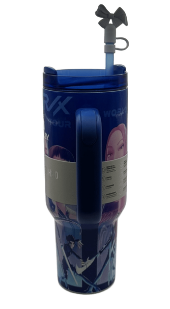 Термос термокружка Stanley Quencher H2.0 Tumbler Светится в темноте 1,18 л Huntr/X World Tour Edition KT7001980 - изображение 6
