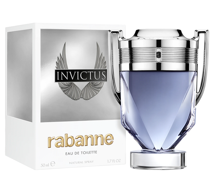 Туалетная вода для мужчин Paco Rabanne Invictus 50 мл - Фото 1 Туалетная вода для мужчин Paco Rabanne Invictus 50 мл - изображение 1