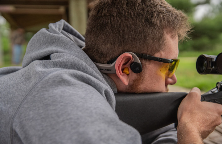 Активные Тактические Наушники Walker's Raptor Bone Conduction Earbuds Аккумуляторные Койот (GWP-BCON) - изображение 3
