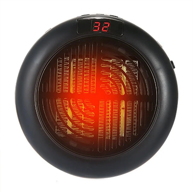 Портативный обогреватель Wonder Heater KLW-019A1 900 Вт с термостатом таймером LED дисплеем для розетки - изображение 6