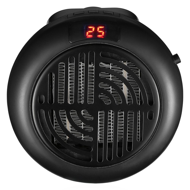 Портативный обогреватель Wonder Heater KLW-019A1 900 Вт с термостатом таймером LED дисплеем для розетки - изображение 7