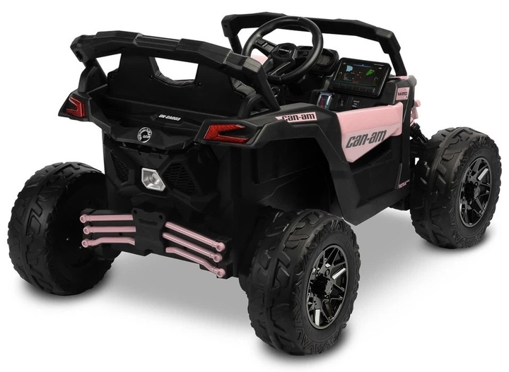 Pojazd akumulatorowy buggy Toyz Maverick Pink (5908310399676) - obraz 2