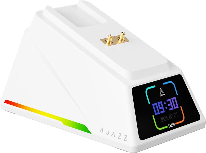 Миша Ajazz AJ179 APEX Wireless/Bluetooth/USB White Charging Dock (AJM179-A-W) - зображення 9
