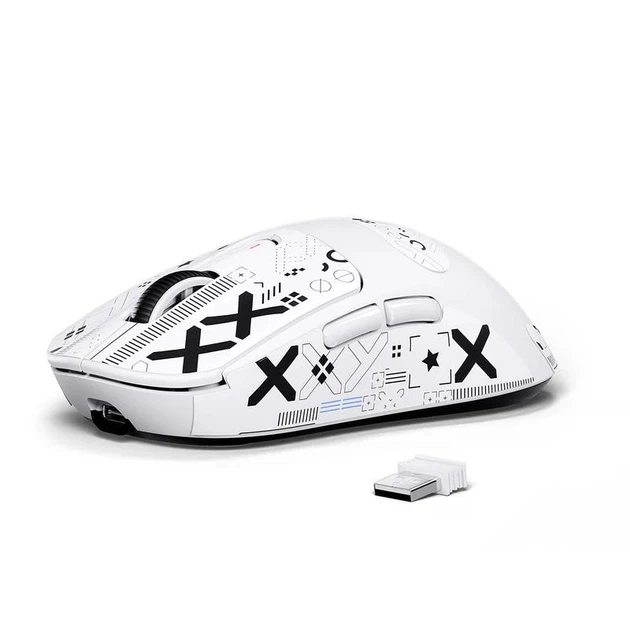 Миша бездротова ігрова ATTACK SHARK X3 PAW3395/Superlight/Білий/White - изображение 7
