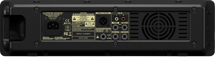 Басовий підсилювач Behringer BXD3000H (4033653090018) - зображення 3