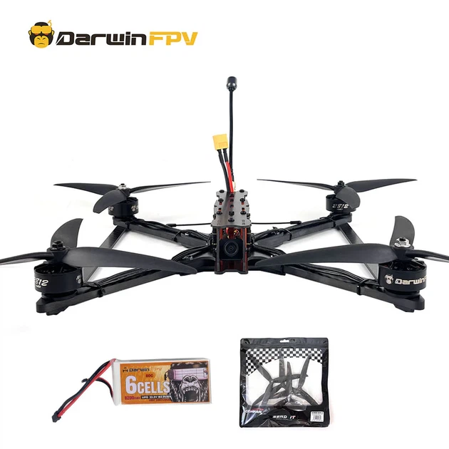 FPV-дрон DarwinFPV X9 9” Long Range FPV Drone 1.2G TX805 - зображення 6