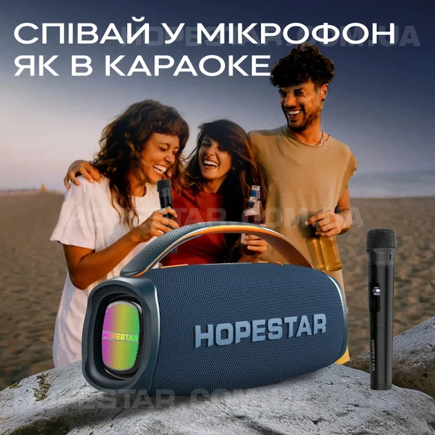 Колонка BT Hopestar A40 (80W) (Black) - изображение 2