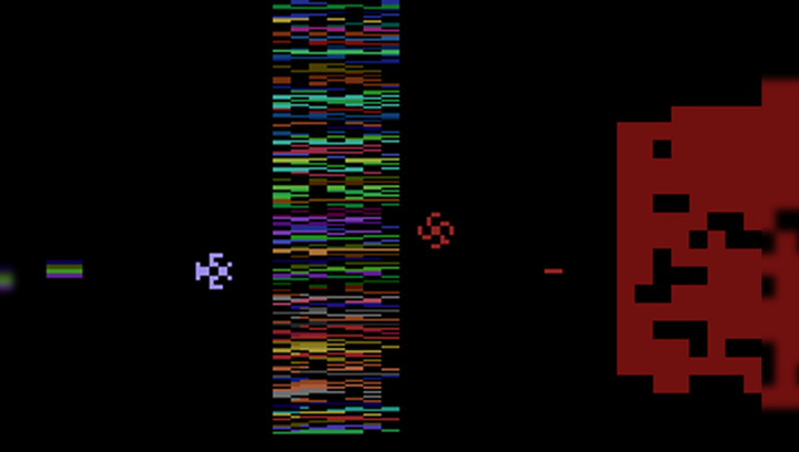 Игра Atari 2600 Yars' Revenge Black Б/У - изображение 6