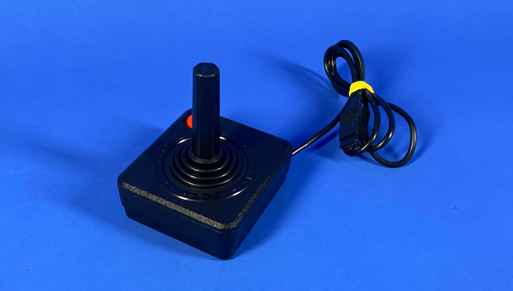 Геймпад Проводной Atari 2600 CX40 Joystick Сlassic Black 1.2m Б/У - изображение 3