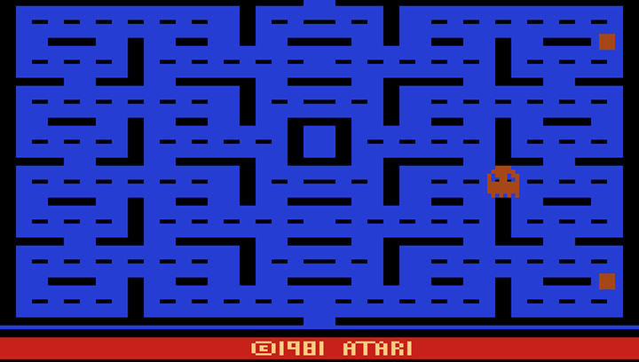 Игра Atari 2600 Pac-Man Black Б/У - изображение 2