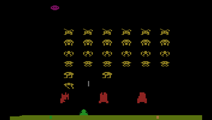 Игра Atari 2600 Space Invaders Black Б/У - изображение 5