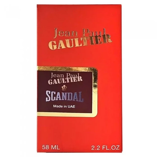 Мужская парфюмированная вода No Brand (версия Jean Paul Gaultier Scandal), 58 ml - изображение 5