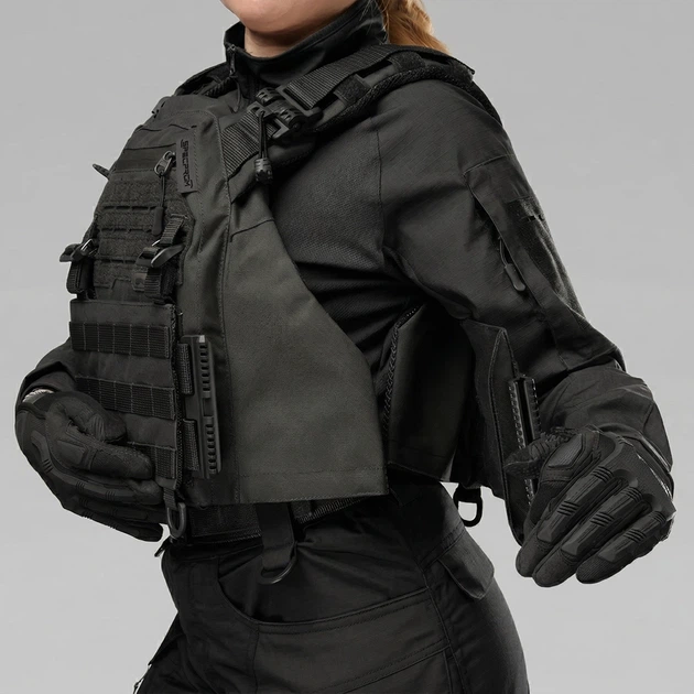 Плитоноска женская Warmor gen.3 FL SPECPROM (for Ladies). Без подсумков. С быстрым боковым и верхним сбросом (без плит). Черный - Фото 11 Плитоноска женская Warmor gen.3 FL SPECPROM (for Ladies). Без подсумков. С быстрым боковым и верхним сбросом (без плит). Черный - изображение 11