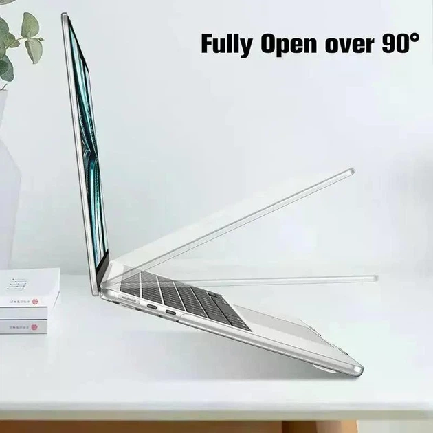 Защитный чехол-накладка Макбук Macbook Neo 13" A18 Pro М5 (А3404) 2026г Прозрачный - изображение 6