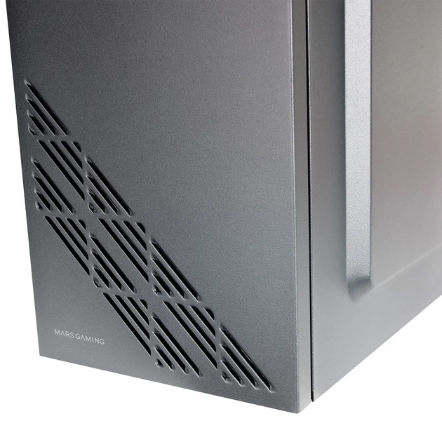Корпус Mars Gaming MC100 / без БП / ATX / Micro-ATX / Mini-ITX / 1x90мм FRGB / USB 3.0 / Черный - изображение 4