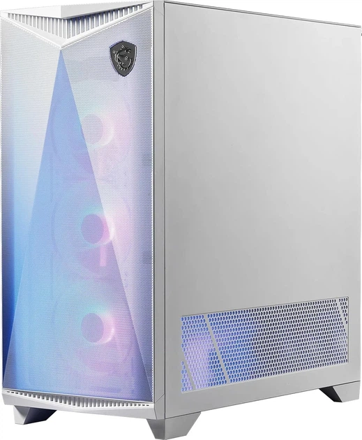 Корпус MSI MPG Gungnir 300R Airflow / без БП / Midi Tower / E-ATX / Glass / 4x120mm ARGB / Белый - изображение 4