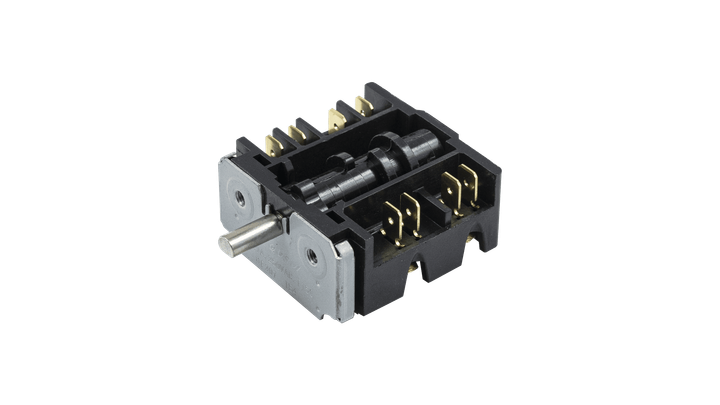 Переключатель для духовки и электроплиты QF307 1E4, XZ307.509, Indesit C00013413 (4+1) - Фото 2 Переключатель для духовки и электроплиты QF307 1E4, XZ307.509, Indesit C00013413 (4+1) - изображение 2