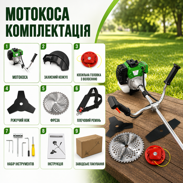 Мотокоса Bosch GTR 46 - зображення 4