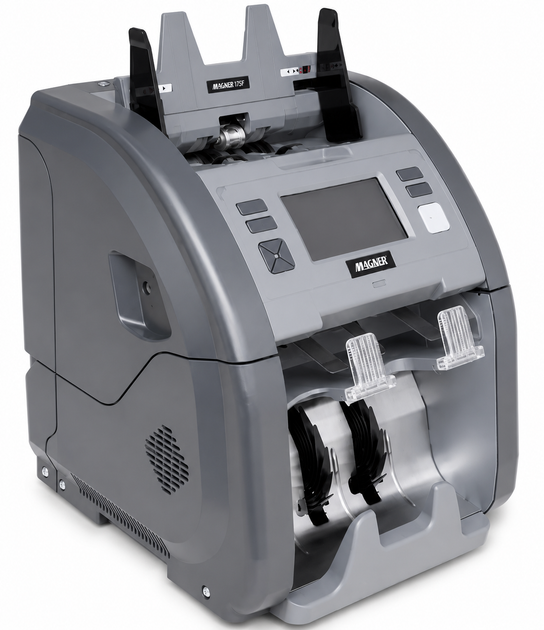Банківський лічильник Magner 165S HITACHI IH-110S FITNESS 2026 20-Currency Mixed Counter, сортувальник з максимальною перевіркою придатності банкнот, усіма видами детекції та 20 валютами - зображення 3