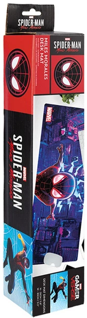 Ігрова поверхня Paladone Marvel: Spiderman Miles Morales 80 x 30 см (PP14480SPM) - Фото 4 Ігрова поверхня Paladone Marvel: Spiderman Miles Morales 80 x 30 см (PP14480SPM) - зображення 4