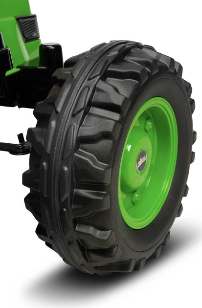 Traktor na akumulator z przyczepą Toyz Hector Green (5908310387048) - obraz 3