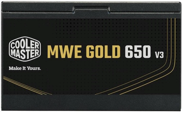Zasilacz Cooler Master MWE Gold V3 ATX 3.1 Non-Modular Series 650W (MPE-6502-ACAAG-3BEU) - obraz 4