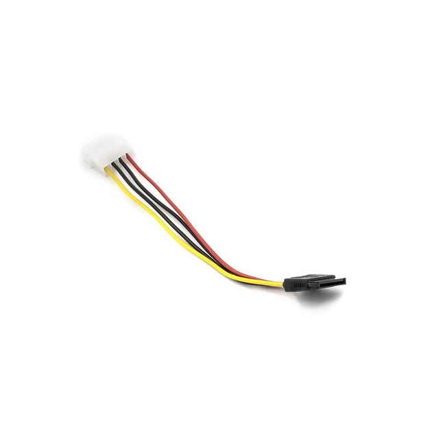 Кабель питания Molex to SATA 0.15m PowerPlant - Фото 1 Кабель питания Molex to SATA 0.15m PowerPlant - изображение 1