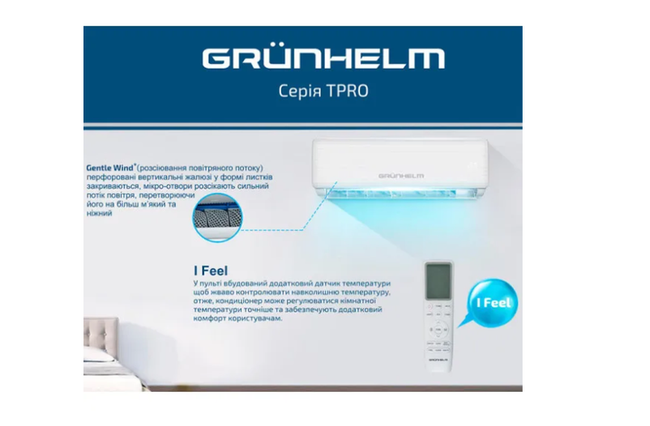 Кондиционер Inverter Grunhelm GAC-24GH-IWF-TPRO-32 - изображение 4