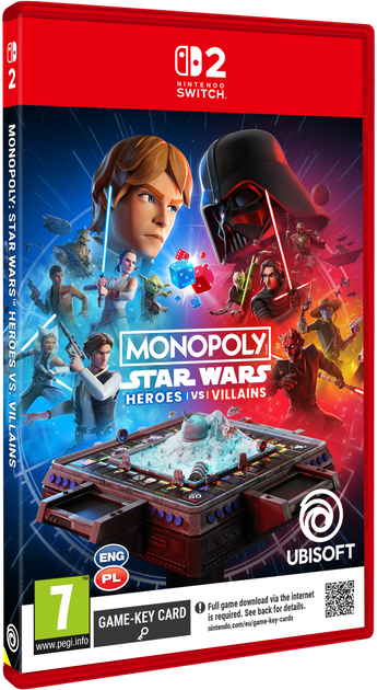 Gra Nintendo Switch 2 MONOPOLY Star Wars Heroes vs Villains (Game-Key Card) (3307216311577) - obraz 2