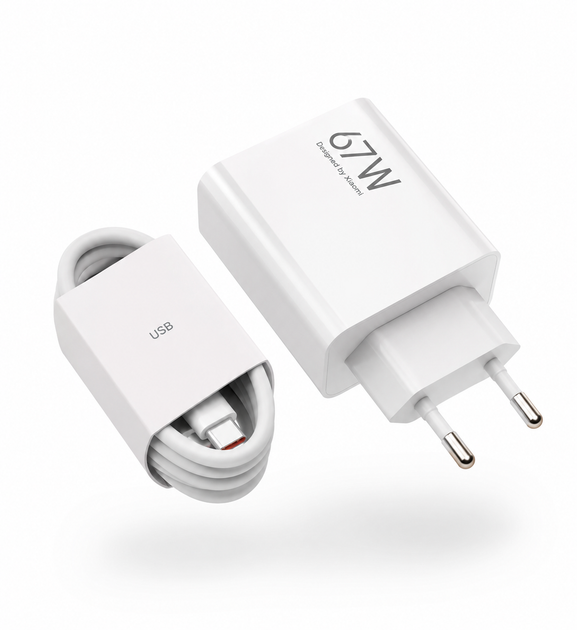 Зарядное устройство Xiaomi 120W GaN Turbo Charge (MDY-14-EE) + Кабель 6A Type-C для Xiaomi, Poco - Фото 3 Зарядное устройство Xiaomi 120W GaN Turbo Charge (MDY-14-EE) + Кабель 6A Type-C для Xiaomi, Poco - изображение 3