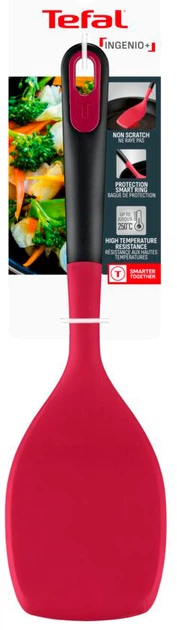 Лопатка силиконовая Tefal Ingenio+ (K1984834) - Фото 5 Лопатка силиконовая Tefal Ingenio+ (K1984834) - изображение 5
