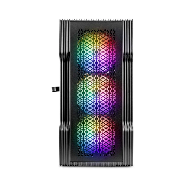Корпус системного блока 1stPlayer T3-BK-4F1 Black без PSU - Фото 3 Корпус системного блока 1stPlayer T3-BK-4F1 Black без PSU - изображение 3