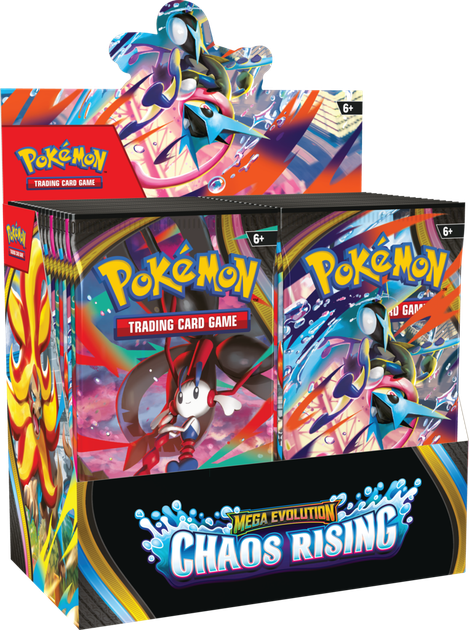 Zestaw kart Pokemon TCG: Mega Evolution - Chaos Rising - Booster Display 36 szt (196214141049) - obraz 3