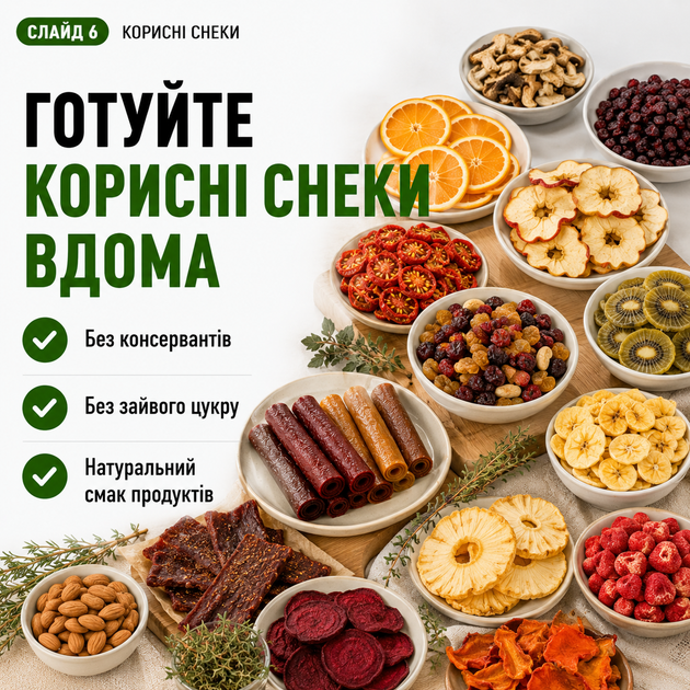 Сушилка SATURN ST-FP0115 с верхним двигателем 350 Вт, 40–70°C - изображение 7