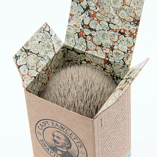 Помазок для гоління Captain Fawcett Faux Badger Shaving Brush (Синтетичний ворс) - изображение 3