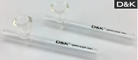 Стеклянный вапорайзер D&K glass pipe Трубка - изображение 2